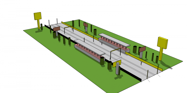 High-speed railway module 2